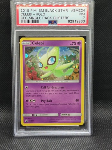 Celebi graded PSA 7 for sale on eBay