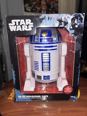 Disney Star Wars R2-D2 Measuring Cups and Spoons ThinkGeek 9 Piece Set