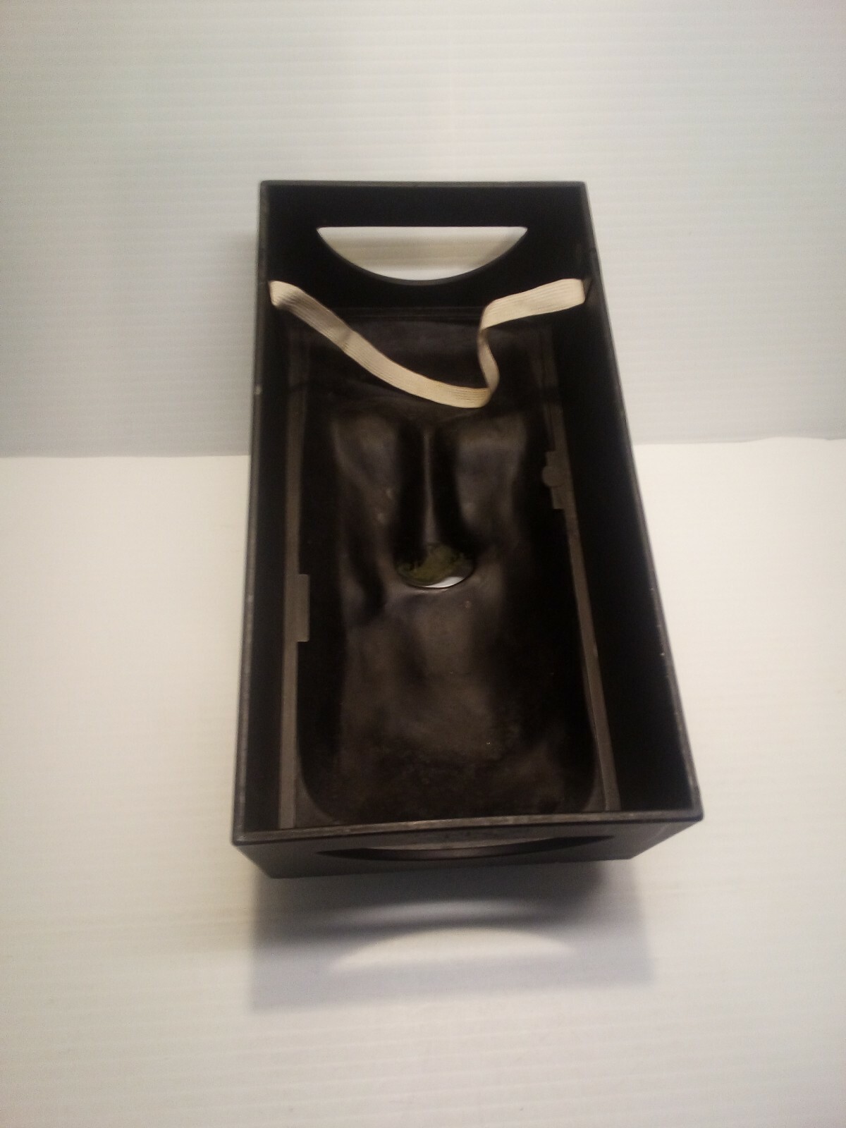 Tiki Easter Island TISSUE BOX COVER Faux Stone Kleenex Dispenser, by