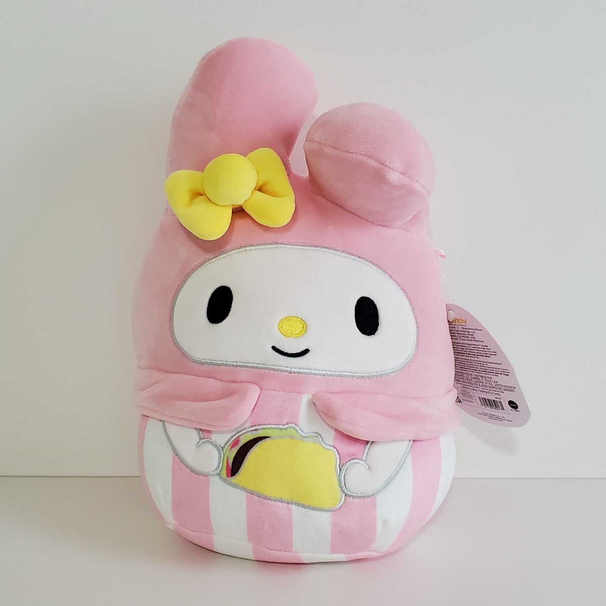 Kellytoy Squishmallow Sanrio My Melody Taco Inch Pink Plush