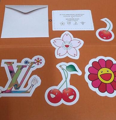 LOUIS VUITTON x TAKASHI MURAKAMI Cherry 2025 6 STICKERS | eBay