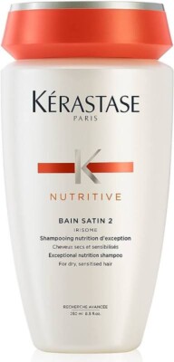 Kerastase - Nutritive BAIN SATIN 2 Shampoo 250mL Hair Care NEW NO BOX Nourishing