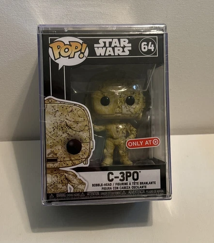 Funko Pop! Vinyl: Star Wars - C-3PO - Target (Exclusive) #64 Sealed Hard Stack