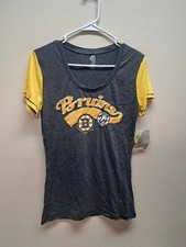 NWT Boston Bruins NHL Hockey Women's Small T-Shirt Top SHIPS WORLDWIDE