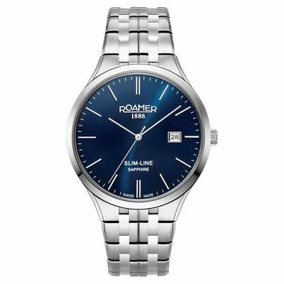 Roamer 512833 41 45 20 Men's Slim Line Classic Watch