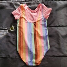NWT girl 6 striped one piece swimsuit
