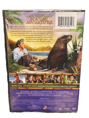 RETURN TO NIM'S ISLAND ~ Bindi Irwin ~ DVD ~ Toby Wallace