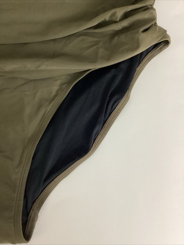 3x 24/26 donna blu costal drappeggiato verde oliva lati arricciati nuovo con etichetta - Foto 12 di 12