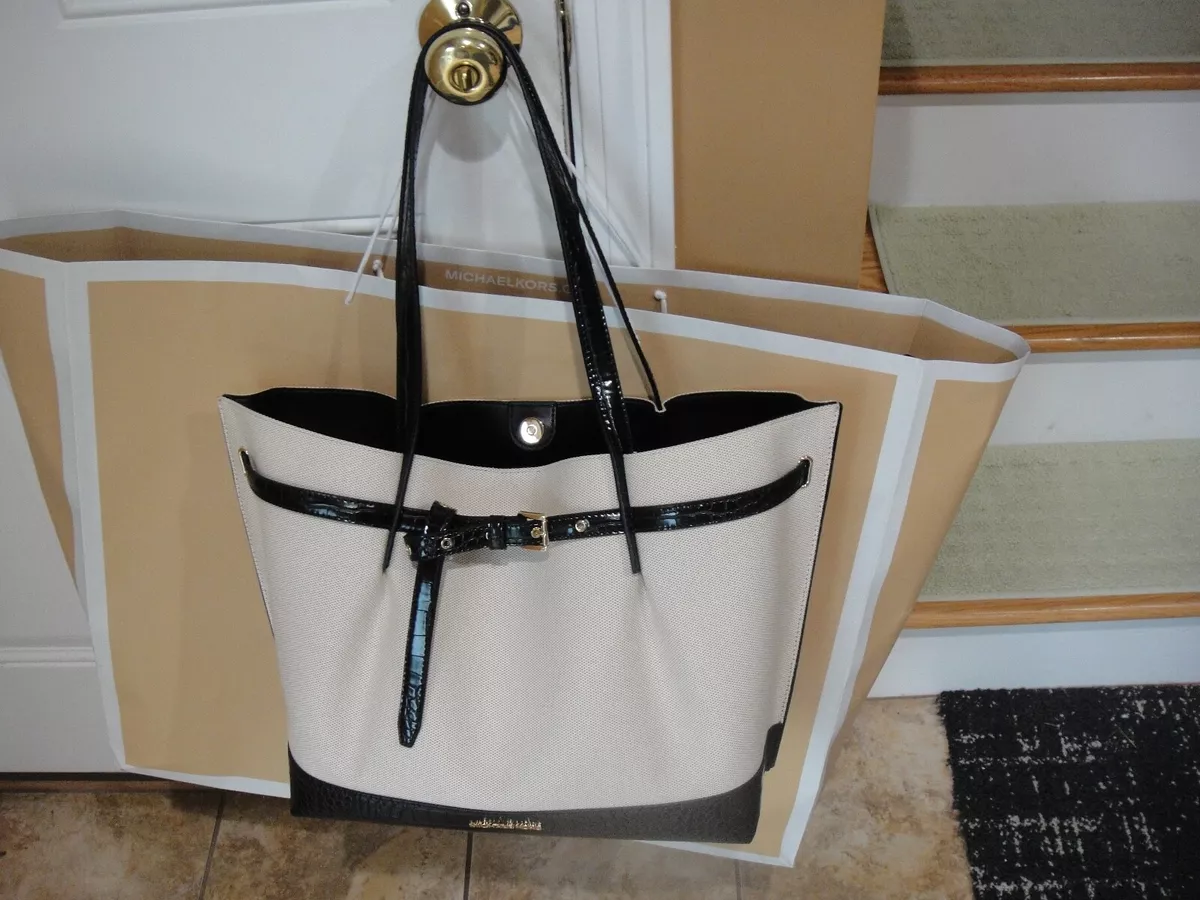 Emilia Large Logo Tote Bag