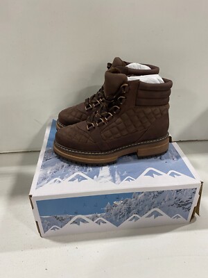 NEW WOMEN ROXY ALPINE COLLECTION MARION CHOCOLATE BROWN BOOTS 6.5