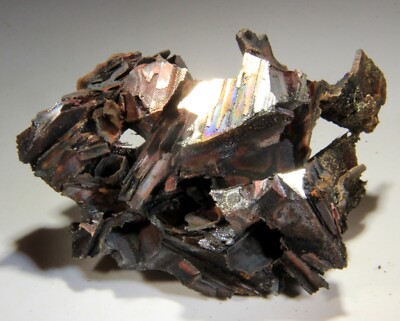 3.15'' Goethite/Limonite Pseudo after Gypsum, Unique Skeleton, Naica, Mexico! A1