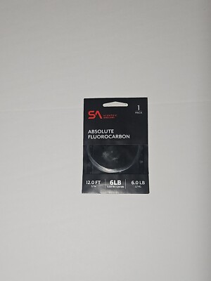 Scientific Anglers Absolute Fluorocarbon 12 FT Leader.