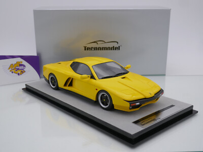 Tecnomodel TM18-272C # Ferrari Zagato FZ93 1993  gelb modena  1:18 50 Stück