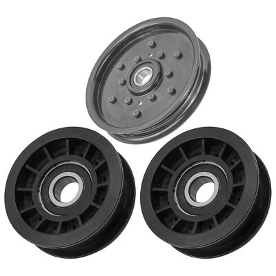 Caltric AM106627 AM121602 AUC20617 AM121970 Deck Idler Pulleys For John Deere