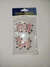 Creative Elements Mini Paper Roses Pink 10pc
