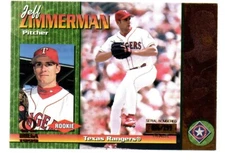 1999 Pacific Omega Gold #242 Jeff Zimmerman 6/299