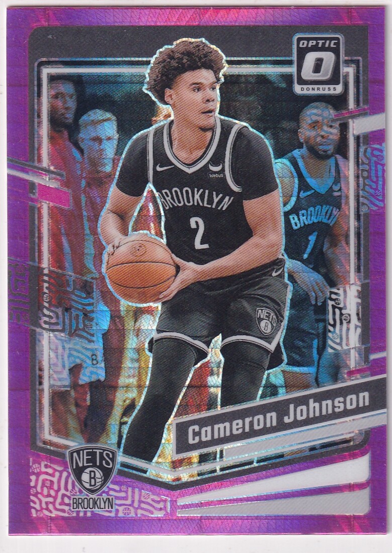 2023-24 Donruss Optic #166 Cameron Johnson Hyper Pink