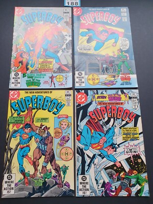 THE NEW ADVENTURES SUPERBOY 30 - 33  x 4 1982 DC COMICS VNC NICE RUN