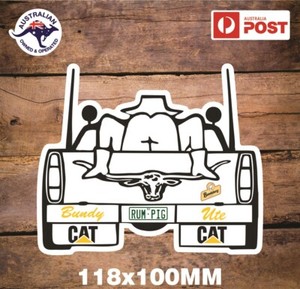 Adesivi Per Auto E Caravan 2 Adesivi Bundaberg Rum Bundy Bear - Sticker Vinilici Glossy Per Auto, Caravan, Bar, Mancave Adesivo Tuareg - Foto 4