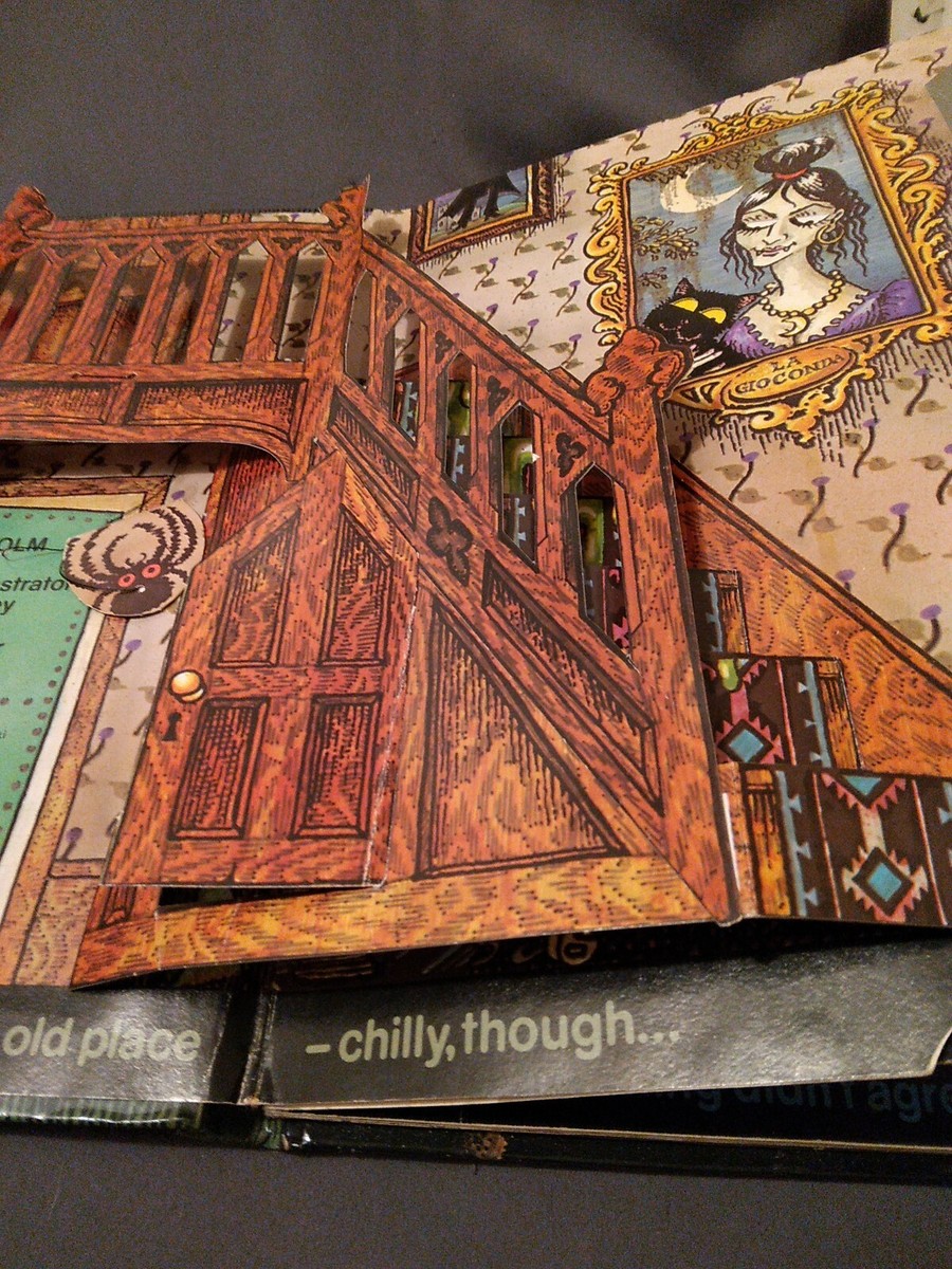 The Haunted House by Jan Pienkowskii, 1979 Hard Cover Pop-up
