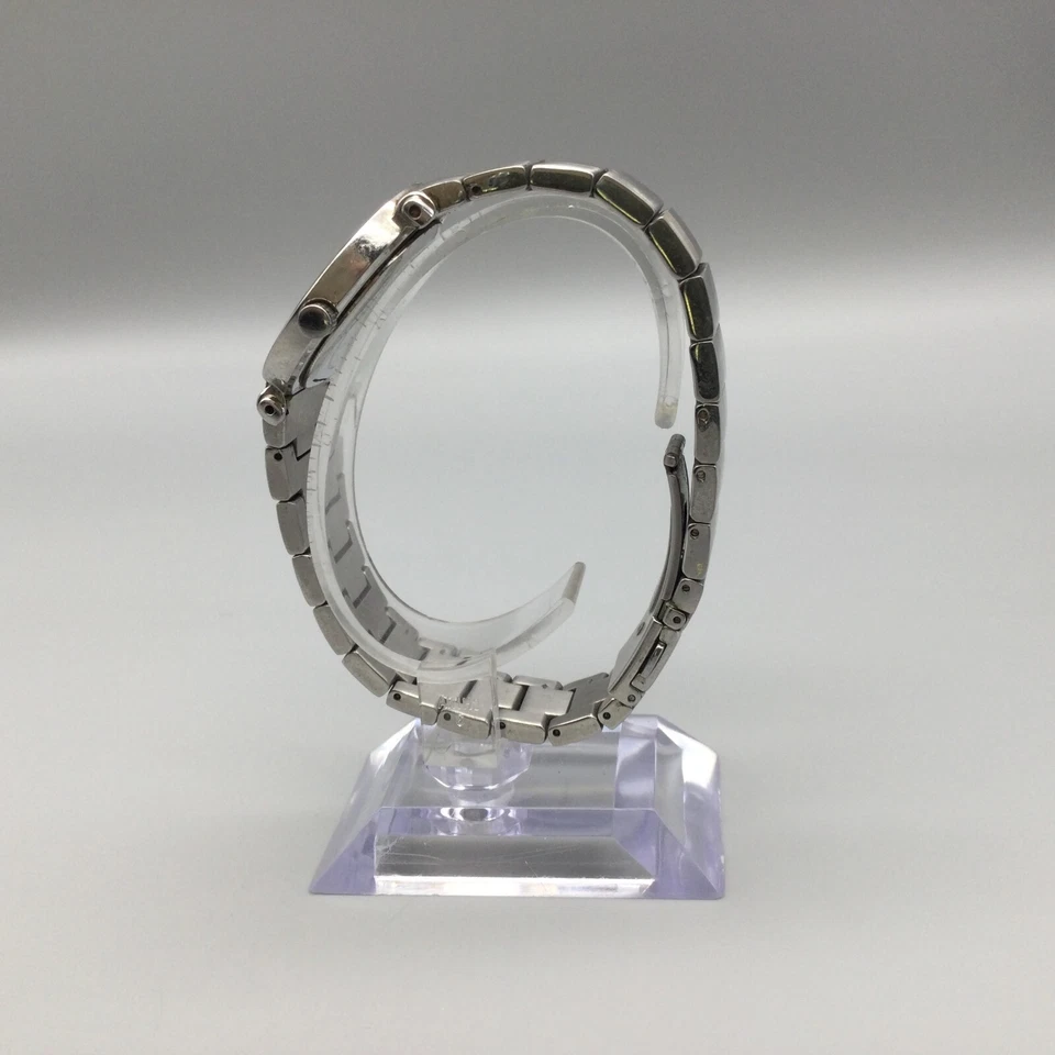 Reloj Ted Baker London Mujer 32mm Tono Plateado Esfera Rosa Batería Nueva 7.75" Foto 3 de 4