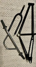 Old School Bmx Cw Frame Fork Handlebar 24 Inch Cruiser