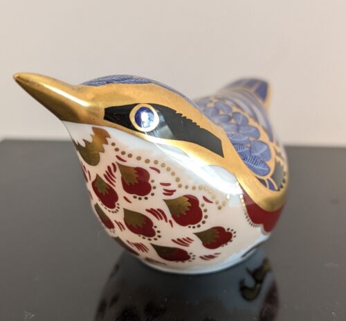 Royal Crown Derby Nuthatch, Imari Paperweight Collection - Picture 4 of 6
