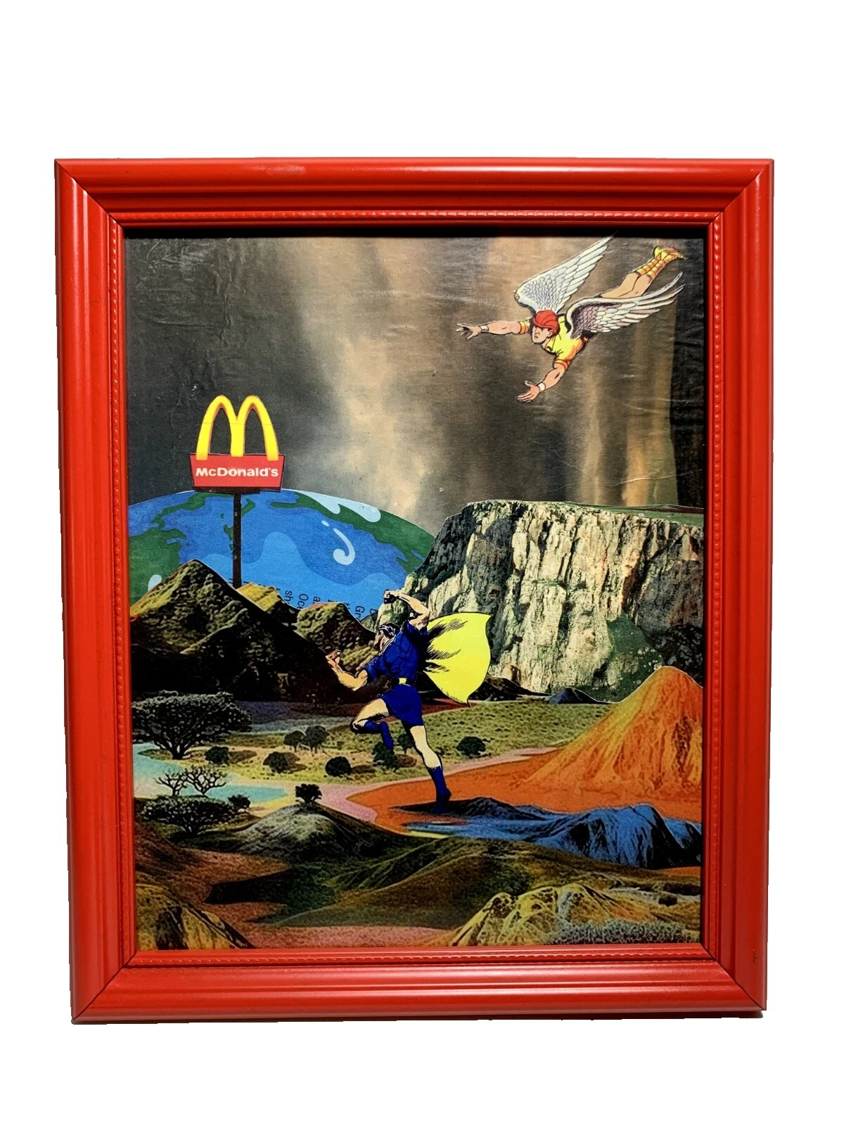 Figuras abstracto arte mixta y Collage Arte