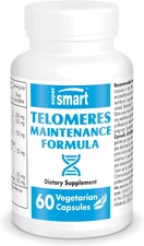Supersmart Telomeres Maintenance Formula (High Potency) - with Polyphenols, Cate