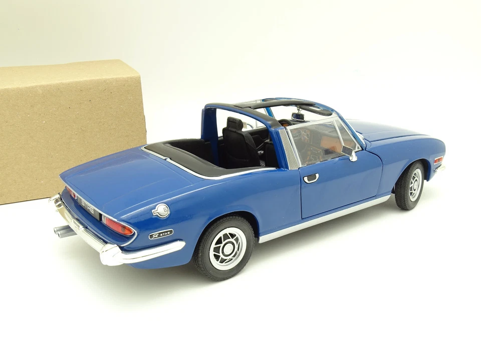 Jadi Sb 1/18 - Triumph Stag Blue - Image 3 of 4