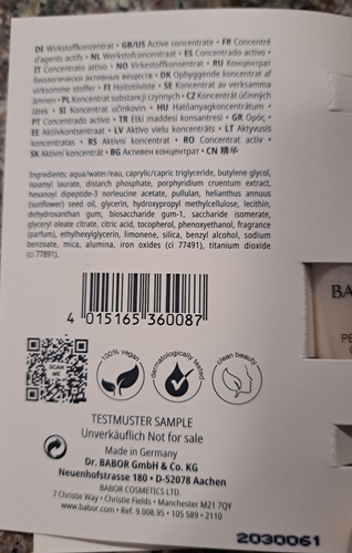 NUEVO Concentrados de ampolla Babor Perfect Glow para piel opaca cansada, ENVÍO GRATUITO - Imagen 7 de 8