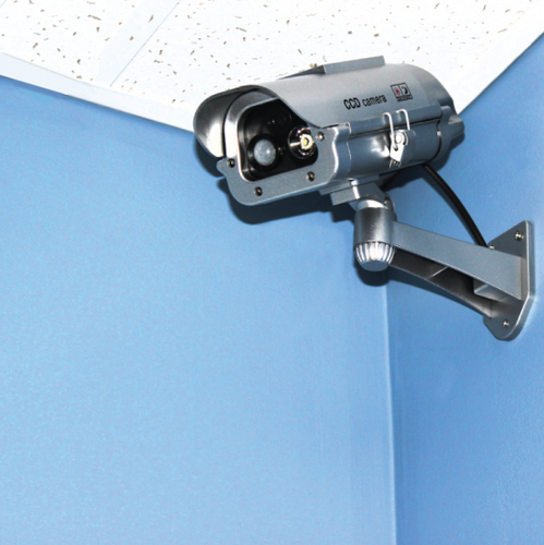 Solar Powered Dummy Camera with Motion Activated Flashing Bright White LED - Picture 4 of 5