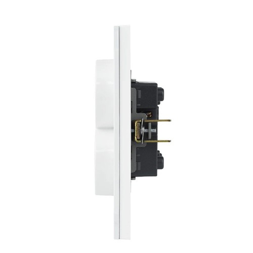 Double EU Glass Panel Electrical 250V 16A German Socket Wall Power Socket Switch - Picture 9 of 11