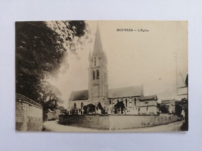 cpa Ansicht nicht üblich 14 - DOUVER la DELIVRANDE (Calvados) Die Kirche Saint Remi