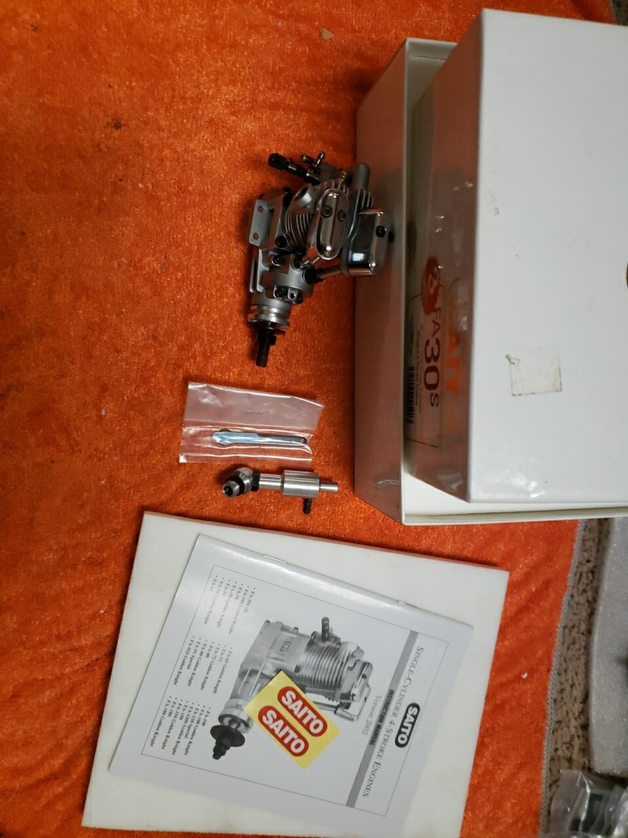 Saito Engine - Saito FA-30 S - FA 30S 4C MOTOR - NIB | eBay