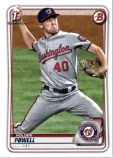 2020 Bowman Draft #BD120 Holden Powell - BB