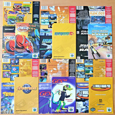 Lot of 6 Nintendo 64 Instruction Manual Booklet  Box Art N64 No Cartridge