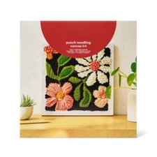 Punch Needling Kit for Adults, Yarn & Needle, Canvas, Art & Design Theme