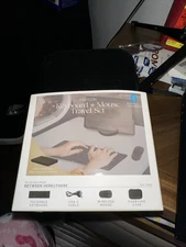 Foldable Keyboard and Mouse for Laptop, Travel Bluetooth Folding Keyboard Mouse 