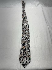 Looney Tunes Mania Bugs Bunny All Over Men's Neck Tie 1994 100 Silk Used
