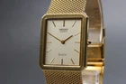 [Exc+5] Vintage 1987 Seiko Dolce 7730-5000 SGP Gold Quartz Mens Watch From JAPAN