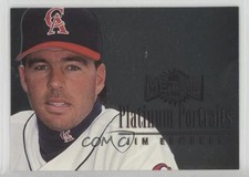 1996 Fleer Metal Universe Platinum Portraits Jim Edmonds #3 xz4