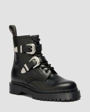 DR. Martens 1460 Bex Black Buckle Low Boots 43103001