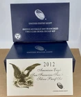 2012 American Eagle San Franciso Two Coin Silver Proof Set-2oz- OGP & COA