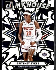 2025 Donruss WNBA #18 Brittney Sykes My House Press Proof