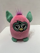 FURBY PLUSH Stuffed Animal Pink w Heart Eyes RARE READ