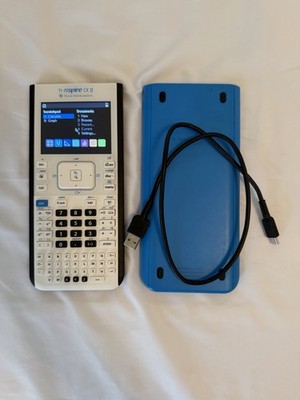 Texas Instruments TI-Nspire CX II Graphing Calculator - White - Mint Condition