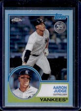 2018 Topps Chrome Aaron Judge 1983 Refractor #83T-1 Yankees
