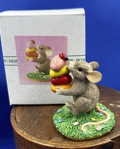 Charming Tails RACCOLTA DOLCETTI gelatina primavera Pasqua statuina FItz Floyd - Foto 1 di 11