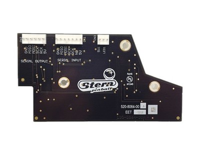 Stern Pinball Flipper Drop Target 2 LED Board #520-8064-00